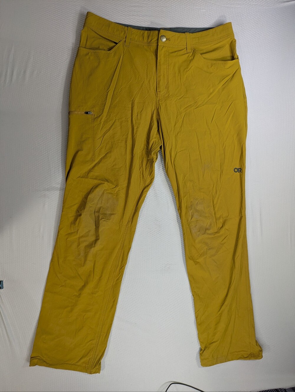 Outdoor Research Ferrosi Pants Sz 38x32 Brown Hiking Climbing Softshell Outdoor